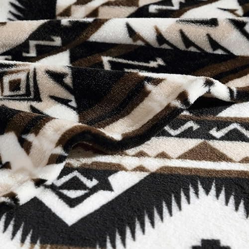 Wrangler - Blanket, Super Soft Plush Fleece Bedding, Yellowstone Inspired Throw Blanket for Couch or Bed (Jesse Brown, 50" x 60") thumbnail 3