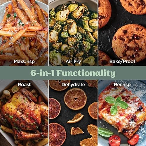 Ninja Crispi Pro 6-in-1 Glass Air Fryer | 450°F, Nontoxic, 6qt & 2.5qt Containers & Lids | Microwave, Freezer, Dishwasher Safe | Max Crisp, Air Fry, Bake, Roast, Recrisp, Dehydrate | Ash Grey, AS101DG thumbnail 7