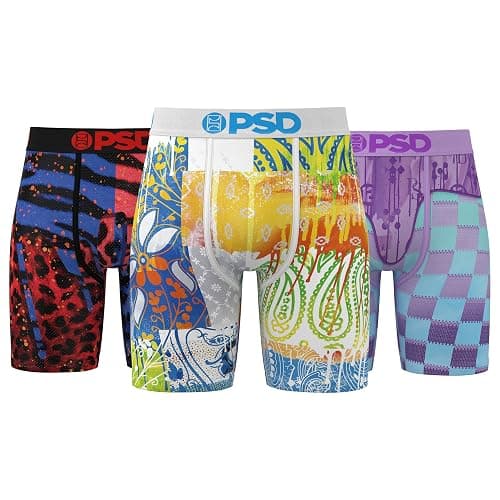 PSD Mens Ja Morant Mm 3Pk Boxer Brief - Multi, S - Image 1