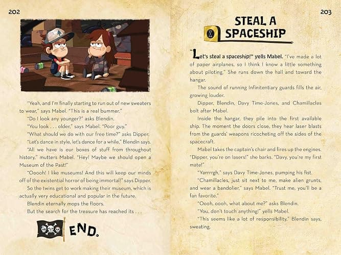 Gravity Falls:: Dipper and Mabel and the Curse of the Time Pirates' Treasure!: A Select Your Own Choose-Venture! thumbnail 2