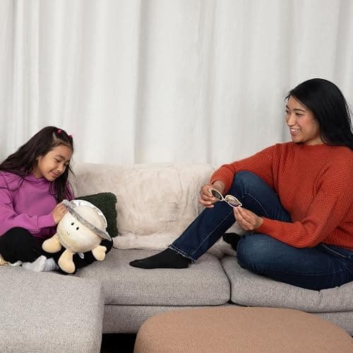 Celestial Buddies Saturn Buddy | 10" Soft Stuffed Plush, Embroidered Features, Fun Planet Facts Tag for Kids – STEM Learning, Educational Gift, Classroom & Homeschool Science Space Astronomy | 0+ thumbnail 5