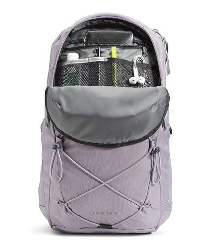The North Face Women's Jester Everyday Laptop Backpack, Minimal Grey Dark Heather/Minimal Grey, One Size thumbnail 4