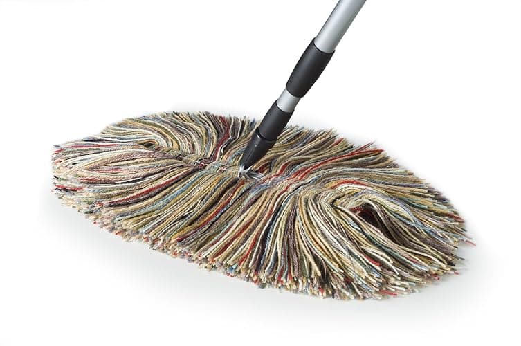 Sladust All Wool Dust Mop with Telescoping Handle and Hand Duster Made in The USA thumbnail 4