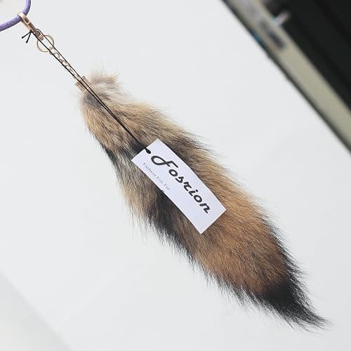 Chunxiao Fluffy Fox Tail Fur Cosplay Toy Cyote Prairie Wolf Tail thumbnail 2