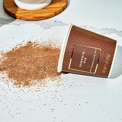 BomBombs Mini Hot Chocolate Gift Set in Signature Brown Packaging, Dessert Flavors Include Rocky Road, Cookie Butter, Pumpkin Pie & More, Set of 12 thumbnail 6