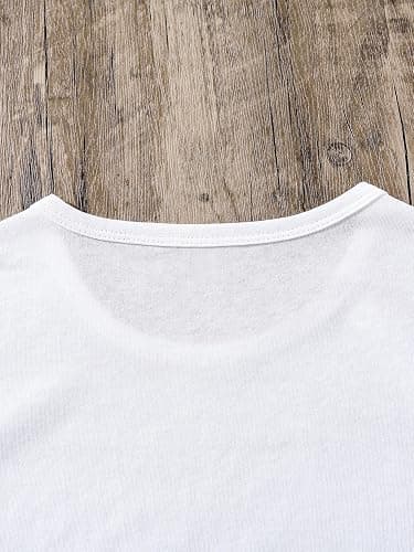 SOLY HUX Girl's Cute Cat Graphic Tees Letter Print Short Sleeve T Shirts Preppy Clothes Summer Tops thumbnail 5