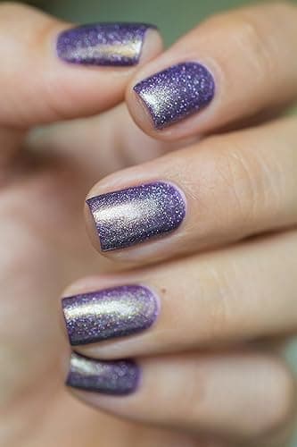 ILNP Art District - Regal Purple Holographic Nail Polish thumbnail 10