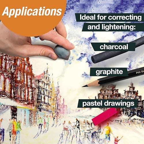 FABER-CASTELL Gomme modélable mie de pain Art Eraser grise thumbnail 5