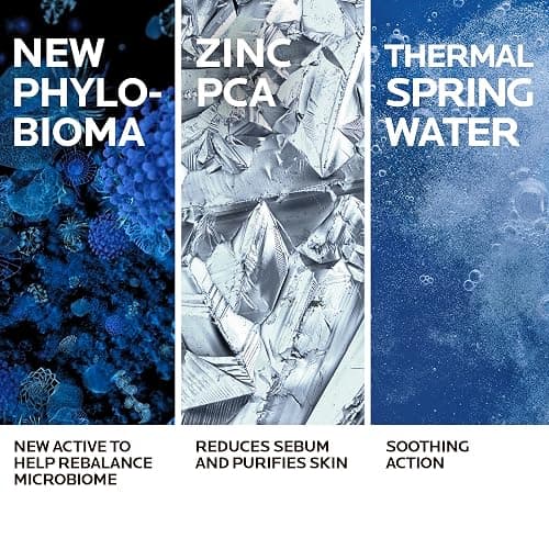 La Roche-Posay Face Wash Gel Cleanser, Effaclar Gentle Purifying Foaming Gel for Oily and Sensitive Acne-Prone Skin & Acne Lotion BUNDLE. Soap-Free, Paraben-free, Non-Comedogenic thumbnail 5