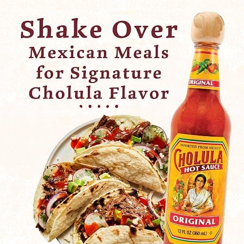 Cholula Hot Sauce Multipack, Original, Product of Mexico, Gift Set Includes Three 12 Fl Oz Bottles, Blend of Arbol & Piquin Peppers with Spices for Eggs, Rice, Tacos, Huevos Rancheros & More, 3 count thumbnail 13