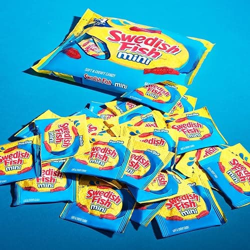 SWEDISH FISH Mini Soft & Chewy Candy, 576 Total Snack Packs (24 Bags) thumbnail 8