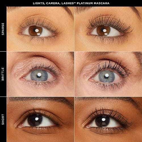 tarte lights, camera, lashes platinum volumizing mascara – Black Tinted Peptide Lash Serum mascara for Volume & Length, Smudge-Proof, Flake-Free, Vegan & Cruelty Free thumbnail 3