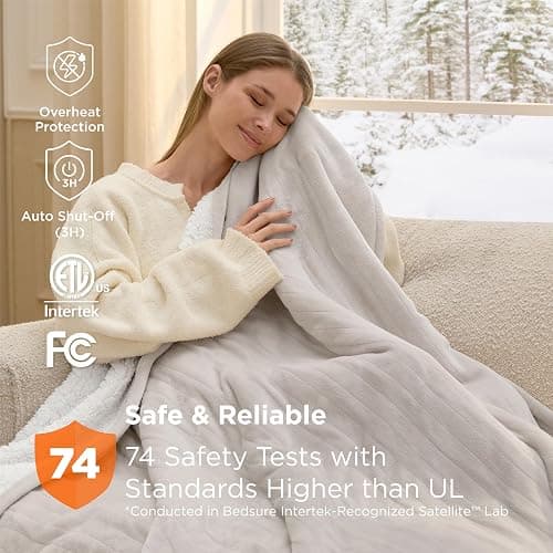 Heated Throw Blanket thumbnail 7