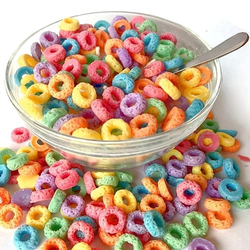 Evovee Fruit Loop Cereal Candle Bowl Gifts - Funny Novelty Food Scented Cute Candle thumbnail 8