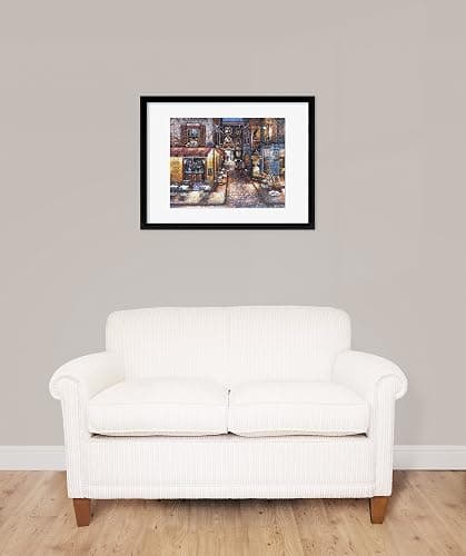 MCS 18x24 Puzzle Frame for Finished Puzzles, Black Vertical & Horizontal Wall-Mounted Large Picture Display for Preservation (1-Pack) thumbnail 2