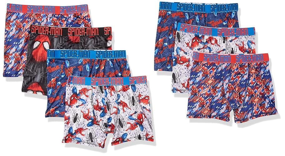 Exclusive 7-PK Athletic Boxer Briefs with Multiple Print Options sizes 4, 6, 8, 10,12 - Image 1