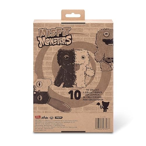Fuggler ZURU Misfit Monsters 9" Series 1 Funny Ugly Monster Plush Toy (Grinnero McGoo - Green & Multi) thumbnail 7