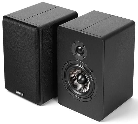 Micca MB42X G2 Passive Bookshelf Speakers for Home Theater Surround Sound, Stereo, and Passive Near Field Monitor, 2-Way (Black, Pair) thumbnail 6