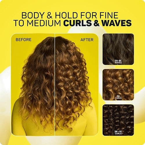 Marc Anthony Strictly Curls Styling Foam, Extra Hold Curly Hair Mousse with Vitamin E & Silk Proteins Transforms Frizzy Hair to Full, Shiny, Defined Curls - Sulfate-Free Anti-Frizz Styling Mousse thumbnail 3