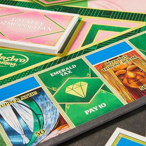 Monopoly Wicked Edition Board Game | Inspired by The Motion Picture | Ages 8+ | 2 to 6 Players | 30 Mins. | Family Games for Kids, Teens, and Adults thumbnail 9