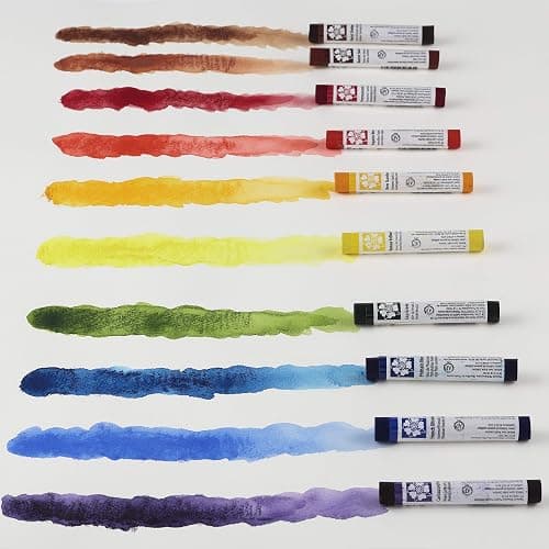 Daniel Smith Watercolor Sticks Starter Set of 10 Assorted Colors - Extra Fine Watercolors For Drawing or Painting - [Set of 10] thumbnail 3