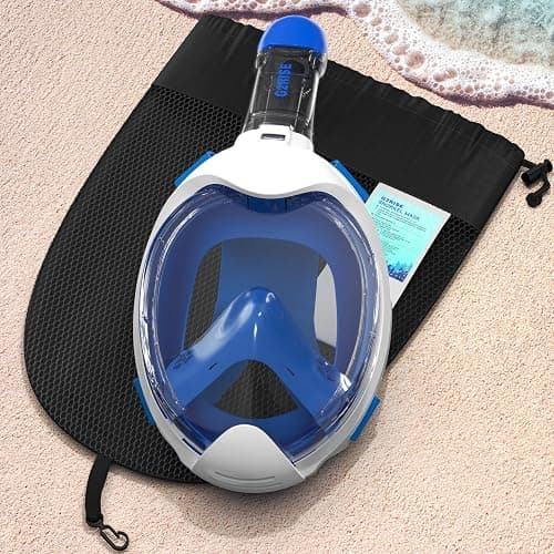 G2RISE Kids Snorkel Mask Full Face Snorkel Set, Snorkeling Gear for Kids with 180 Degree Panoramic View, Anti-Leak & Anti-Fog thumbnail 6