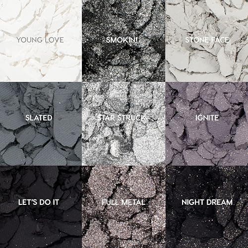ColourPop Blowin' Smoke Eyeshadow Palette - Silver & Smokey Eye Eyeshadow Palette with Metallic & Matte Finishes - High-Pigment Eye Makeup with Long-Wearing Formula (0.3 oz) thumbnail 5