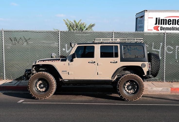 Floral Flower Print Rear Window Decals Fit 2018-2023 Wrangler 4 Door JLU Rear Quarter Window 2018 2019 2020 2021 2022 - Flowers Floral Decal Sticker Vehicle Vinyl Matte Black(4 Door only) thumbnail 2