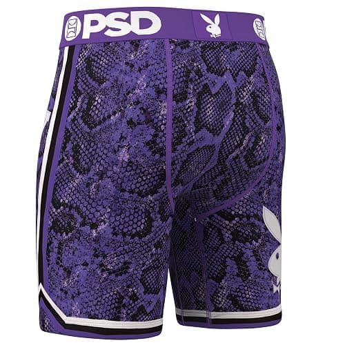 PSD Men's Playboy Bunny Boxer Briefs, Breathable Men's Underwear, Moisture-Wicking Fabric thumbnail 4