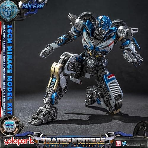 YOLOPARK Mirage Transformer Toys,AMK PRO Series Transformers:Rise of The Beasts Action Figure,Highly Articulated 6.3 Inch Model Kit for Ages 15 and Up,No Converting thumbnail 5