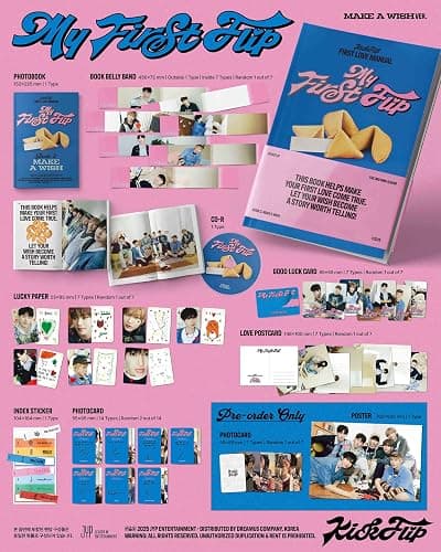 My First Flip KickFlip Album [Random Standard Ver.]+Pre Order Benefits+BolsVos Idol-Inspired Freebies (The 3rd Mini Album) thumbnail 4