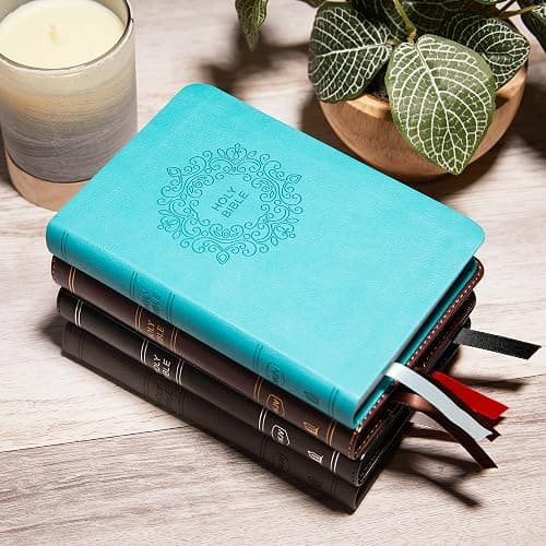 NKJV, Thinline Bible, Compact, Leathersoft, Blue, Red Letter, Comfort Print: Holy Bible, New King James Version thumbnail 13