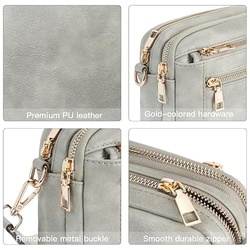 Telena Small Crossbody Bags For Women Vegan Leather Crossbody Purse With Adjustable Wide Strap For Daily Life thumbnail 6