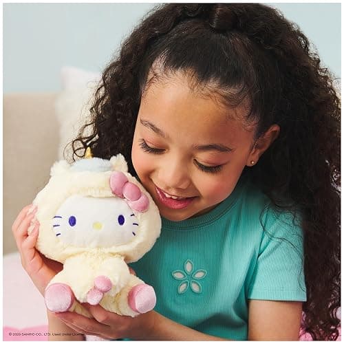 GUND Sanrio Hello Kitty Unicorn Plush Toy, Premium Stuffed Animal for Ages 1 and Up, Yellow, 6” thumbnail 4