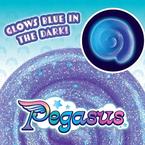 Crazy Aaron's Thinking Putty® - Pegasus - Glow in The Dark Sensory Putty for Kids and Grown ups in a 4" Tin - Creative and Endless Fun, Stress Relief Therapy Toys, Never Dries Out - Made in USA thumbnail 3