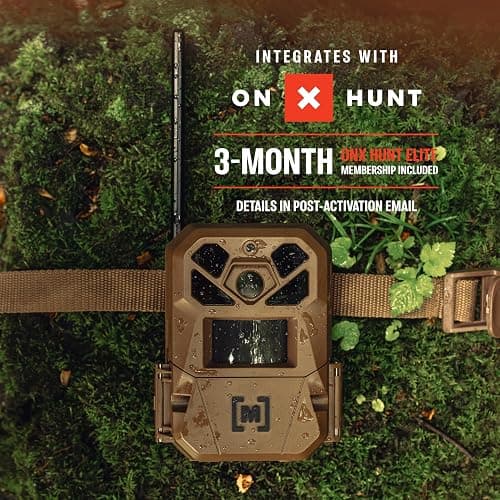 Moultrie Edge 3 Cellular Trail Camera - 40MP HD Photo Capture - 1080p Low-Glow Flash - GPS - Multi-Carrier Auto-Connect - Built-in Memory - 0.5s Trigger Speed - AI Buck Detection thumbnail 4