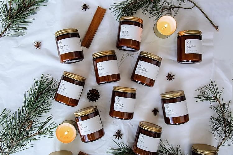 OCTŌ Sweater Weather Pine + Ylang Ylang | Scented Candle. Made with Essential Oils and Soy Wax. 250ml thumbnail 4