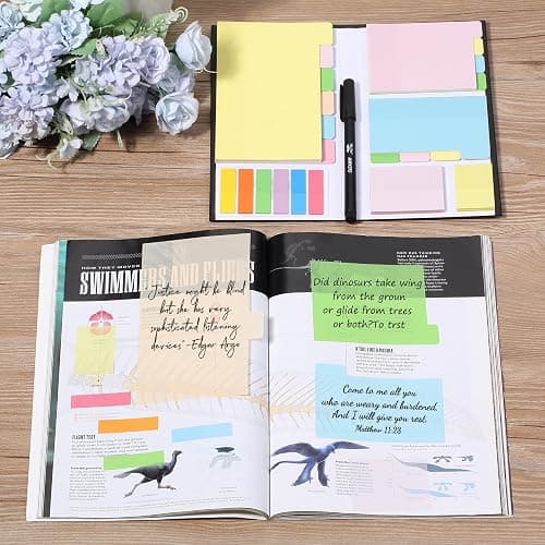 Mr. Pen- Sticky Note Set, 380 Pack, Pastel Colors, Transparent Sticky Notes Tabs, Divider, Christmas Gift thumbnail 2