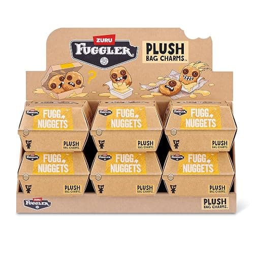 Fuggler Fugg Nuggets 3.5 Inch (6 Pack) by ZURU | Clip-on Funny Ugly Monster keyrings; signature teeth; soft & collectible; for fans & collectors; gift for tweens & teens thumbnail 9