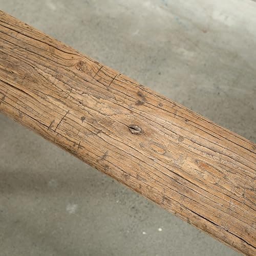 Artissance Handmade Wooden Entryway Bench, Vintage Noodle Bench for Living Room, Bedroom, or Entryway, End of Bed Bench, Weathered Natural Wood Bench Indoor Farmhouse Decor thumbnail 5