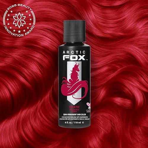 ARCTIC FOX Vegan and Cruelty-Free Semi-Permanent Hair Color Dye (4 Fl Oz, WRATH) thumbnail 2