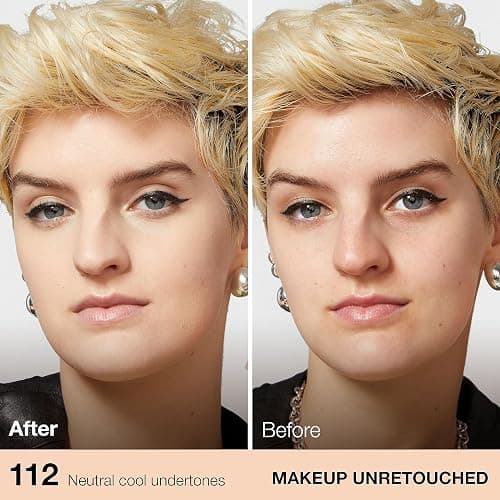 Maybelline Fit Me Matte + Poreless Liquid Oil-Free Foundation Makeup, Natural Ivory, 1 Count (Packaging May Vary) thumbnail 3