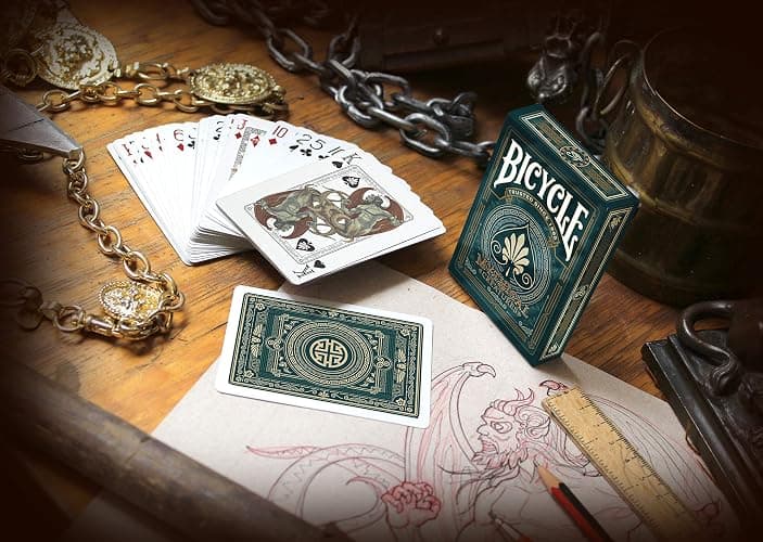 Bicycle Mythical Creatures 1 and 2 Playing Cards Set thumbnail 2