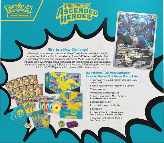 Pokémon TCG: Mega Evolution—Ascended Heroes Elite Trainer Box thumbnail 2