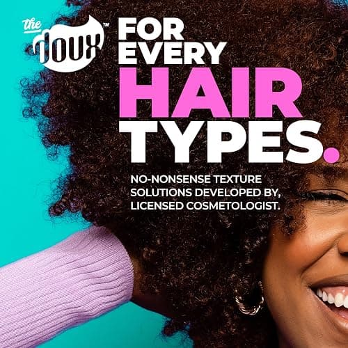 The Doux Multi-Use Mousse for Curly Hair – The Doux Mousse Def Texture Foam for Styling, Curl Definition, Volume & Shine – Curl Cream Alternative for Textured Hair & Natural Hair Styles thumbnail 7