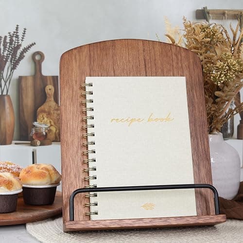 ZICOTO Aesthetic Blank Recipe Book with Linen Cover - The Perfect Recipe Notebook to Write in Your Own Recipes - Beautiful Blank Cookbook to Organize Your Recipes thumbnail 5