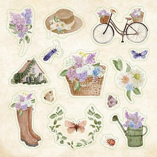 Cottagecore Sticker Book (over 650 stickers!) thumbnail 7