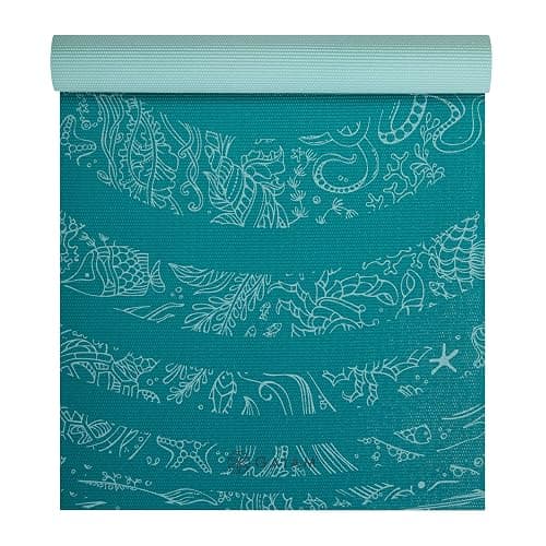 Gaiam Print Yoga Mat, Non Slip Exercise & Fitness Mat for All Types of Yoga, Pilates & Floor Exercises thumbnail 3