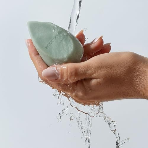 EcoTools Blurring Blender Makeup Sponge, Makeup Blending Sponge For Blurred Skin, For Liquid & Cream Foundation, Cloud Coverage Memory Foam, Eco Friendly, Latex Free, Cruelty-Free & Vegan 1 Count thumbnail 10