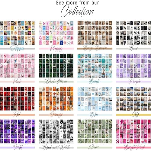 Y2K BOO Soft Rose Pink Aesthetic Wall Collage Kit – 100 Dreamy & Romantic Photos, 4"x6" Prints for Teen Girls Dorm Room Decor, Soft Rose Color Softscape Moments, Ideal Gift for Birthday & Graduation thumbnail 3